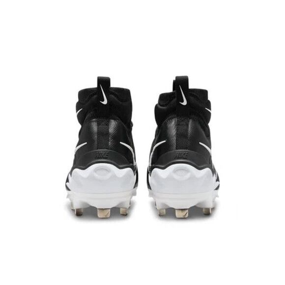Nike Alpha Huarache NXT Black White Metal Baseball Cleat Men Size 14 DJ6517-001 main image 6